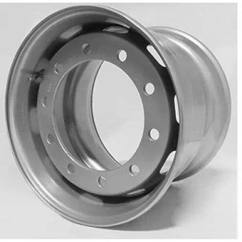 Talas Stahlfelge 6.75x17.5 Zoll 10/225/176 ET129 T-100077 M22 26 BMZ Silber Pulverbeschichtet