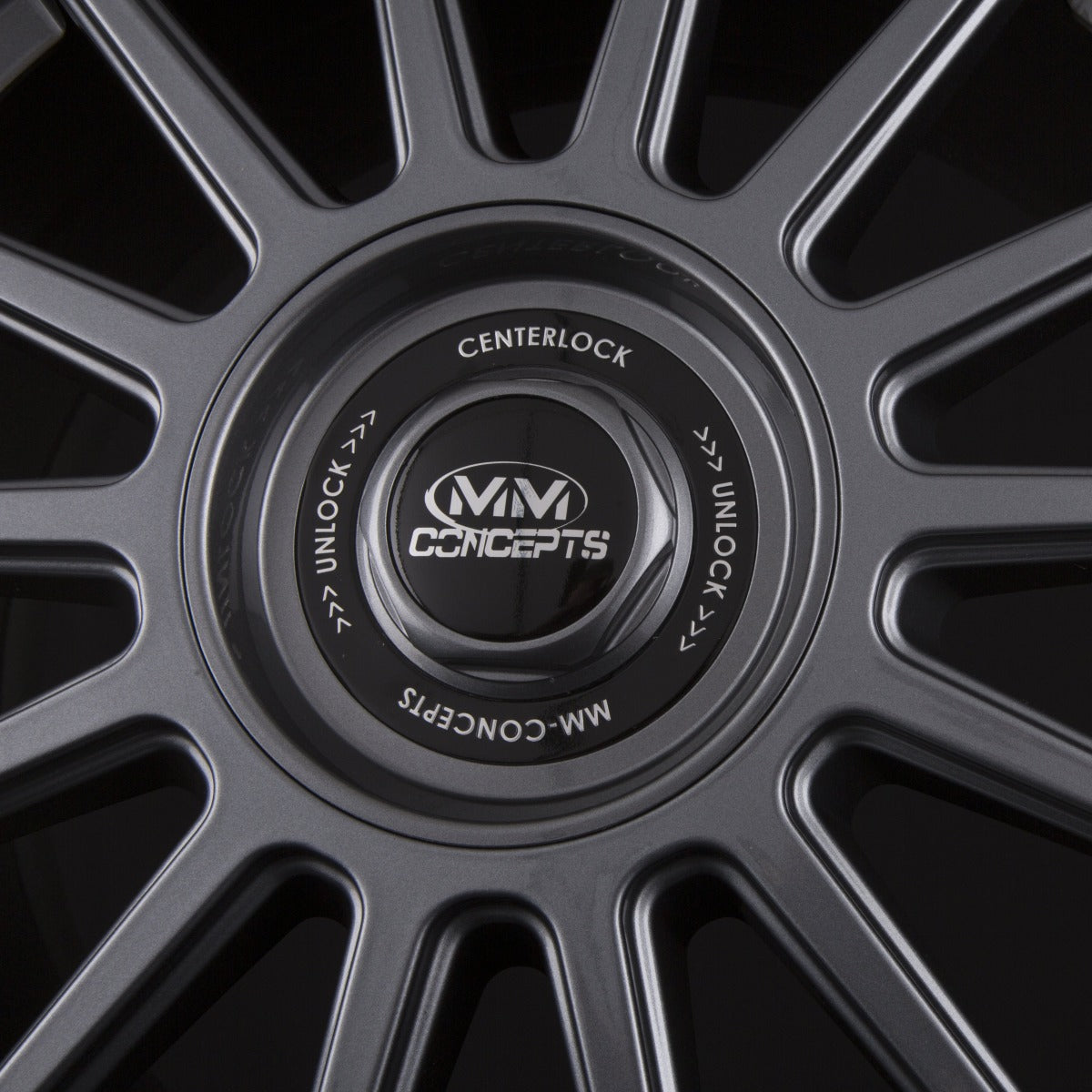 MM-Concepts MM04 Anthracite Alufelge 8.5x19 Zoll ET45 LK 5x112 ML72.6 – Bild 5