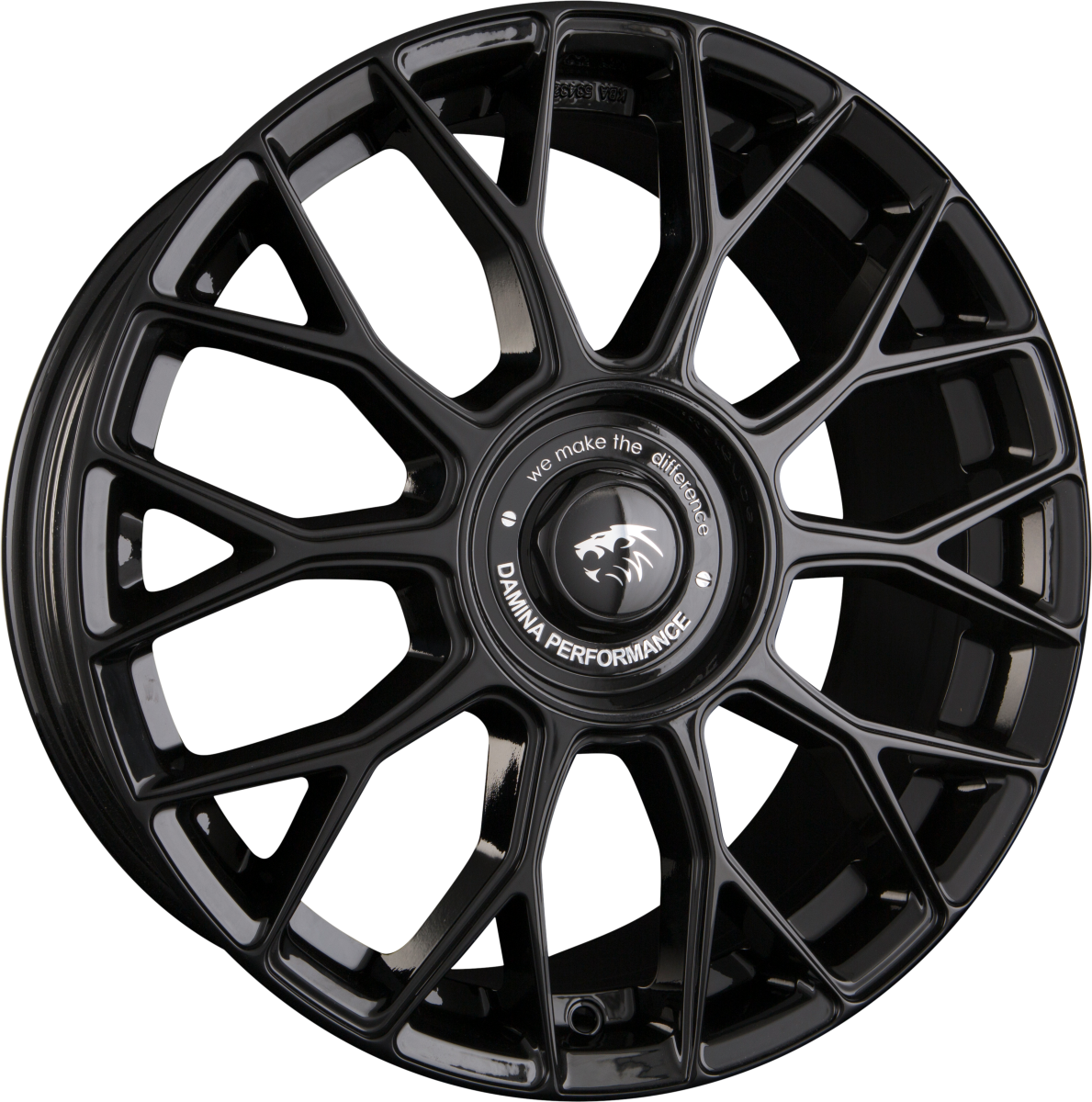 Damina Performance DM10 Black Alufelge 8x18 Zoll ET45 LK 5x112 ML72.6