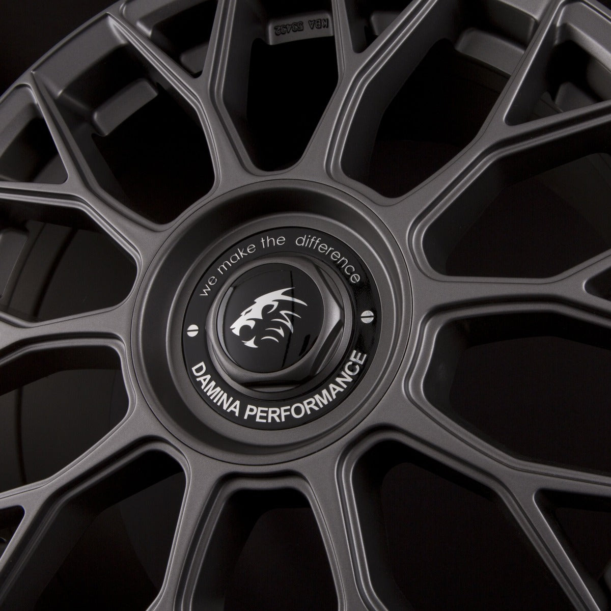 Damina Performance DM10 Grey Matt Alufelge 8x18 Zoll ET45 LK 5x108 ML72.6 – Bild 2