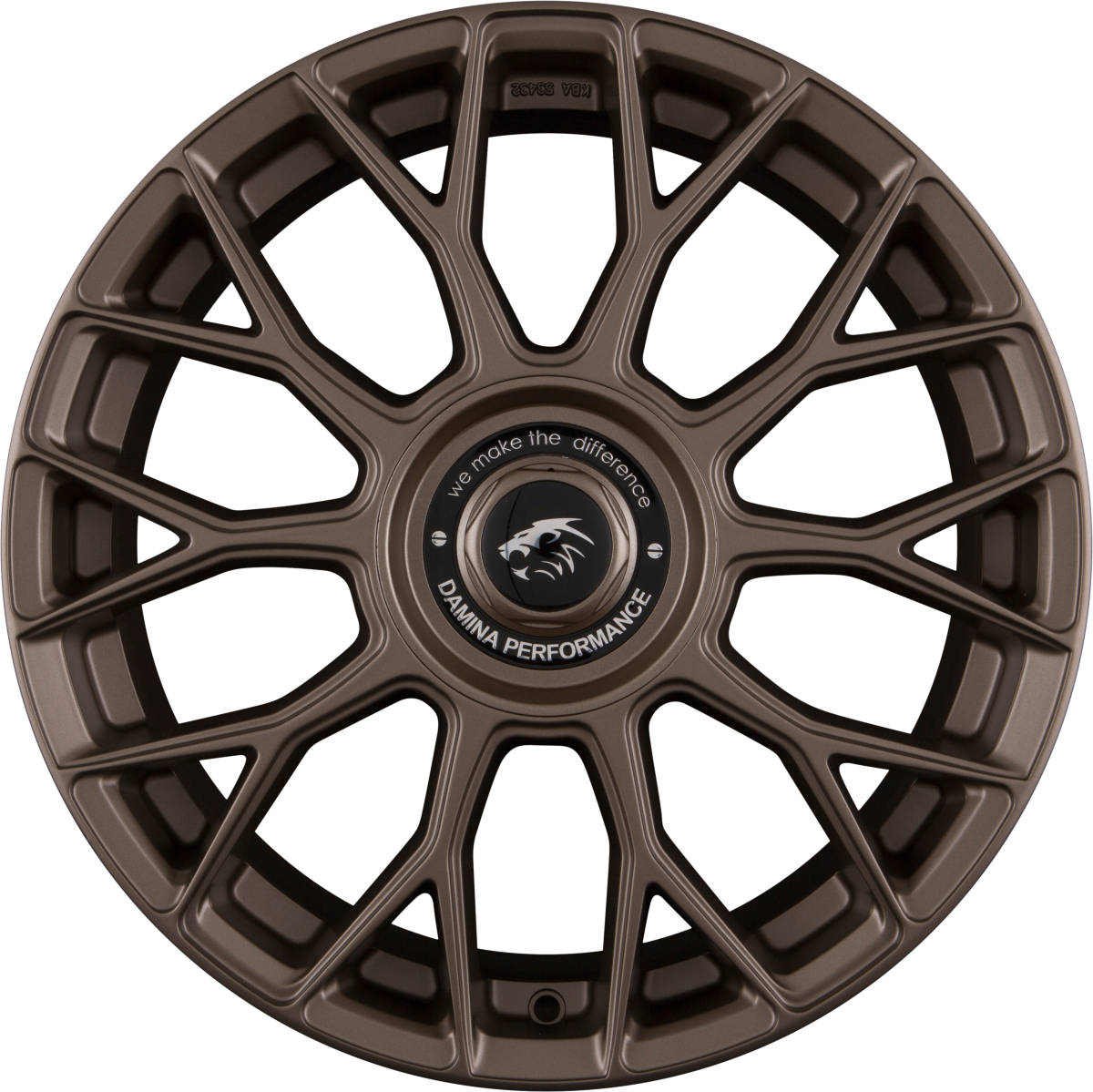 Damina Performance DM10 Bronze Matt Alufelge 8x18 Zoll ET45 LK 5x112 ML72.6