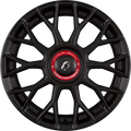 Damina Performance DM10 Black Red Ring Alufelge 8x18 Zoll ET30 LK 5x112 ML72.6