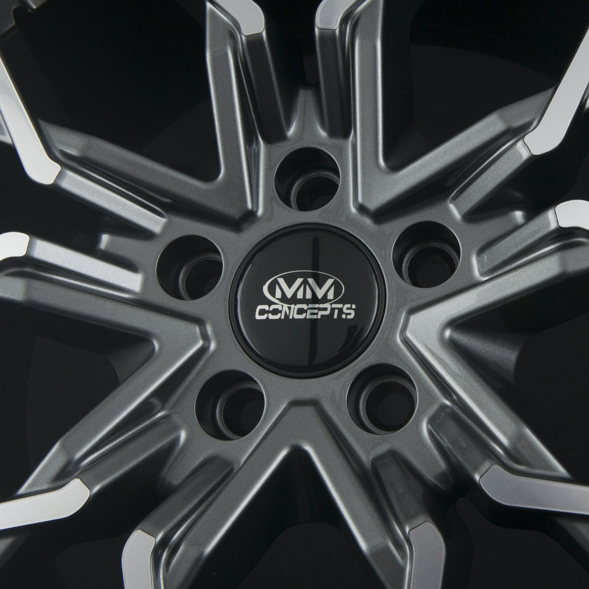 MM-Concepts MM06 Anthracite Polished Alufelge 8.5x19 Zoll ET25 LK 5x112 ML66.6 – Bild 5