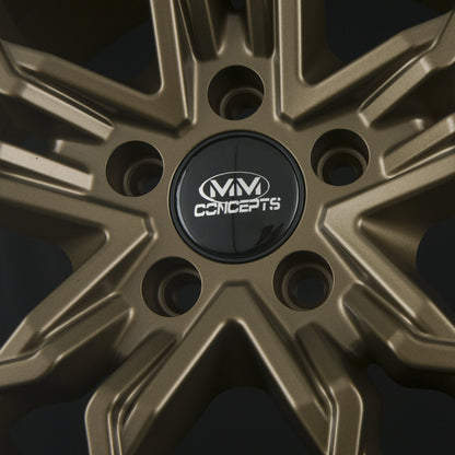 MM-Concepts MM06 Bronze Matt Alufelge 8.5x19 Zoll ET45 LK 5x112 ML66.6 – Bild 4