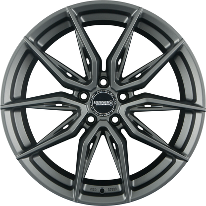 Raederwerk RW0.2 Grey Matt Alufelge 8.5x19 Zoll ET45 LK 5x112 ML66.6