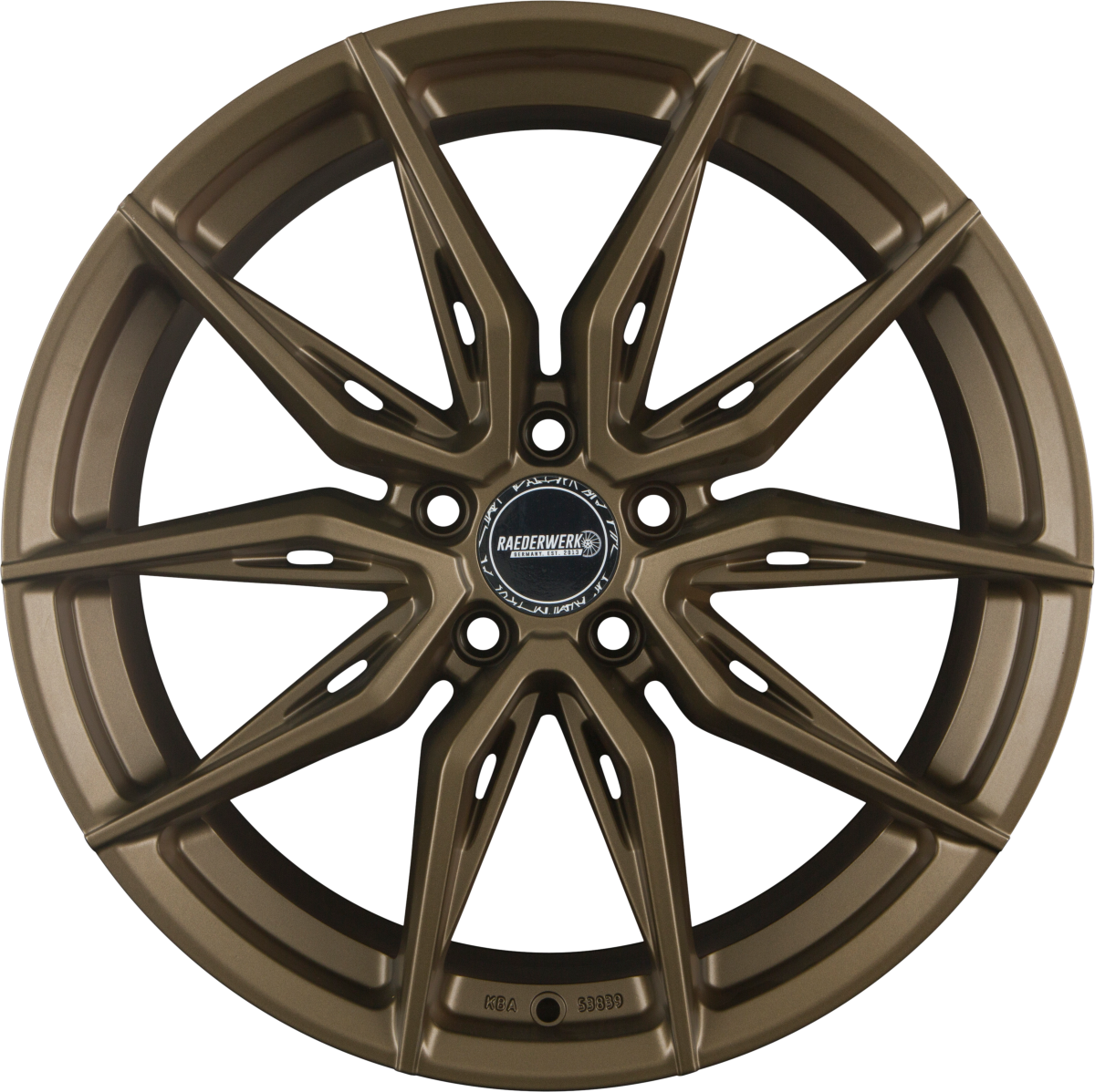 Raederwerk RW0.2 Bronze Matt Alufelge 8.5x19 Zoll ET35 LK 5x120 ML72.6