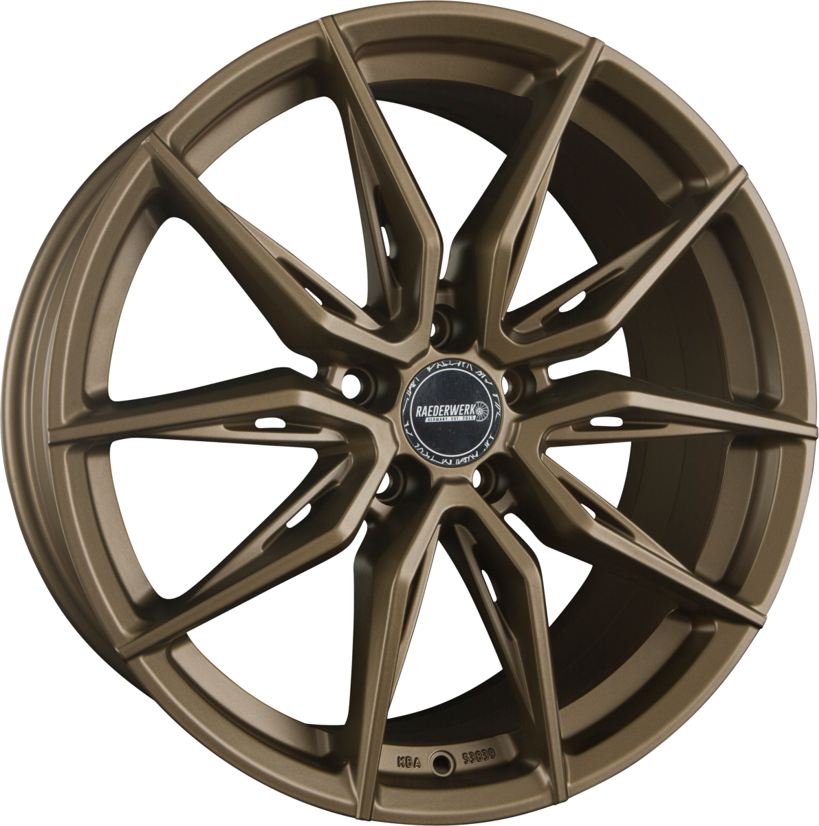 Raederwerk RW0.2 Bronze Matt Alufelge 8.5x19 Zoll ET35 LK 5x120 ML72.6 – Bild 2