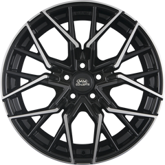 MM-Concepts MM06 Black Polished Alufelge 8x18 Zoll ET35 LK 5x120 ML72.6