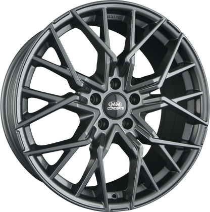 MM-Concepts MM06 Anthrazit Alufelge 8x18 Zoll ET45 LK 5x112 ML66.6 – Bild 2