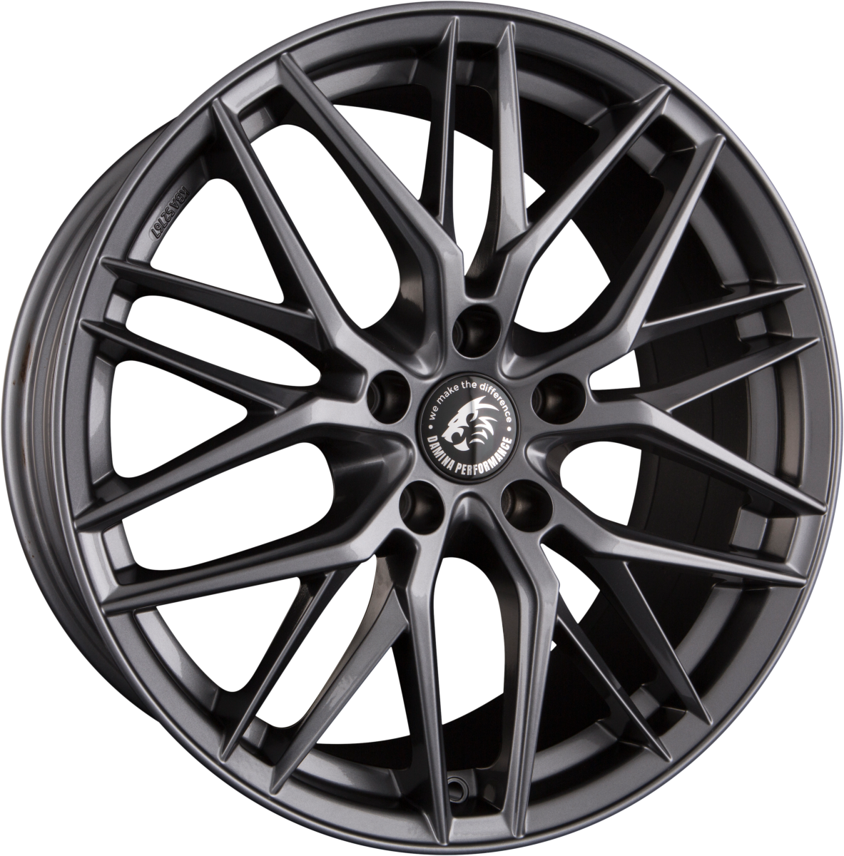 Damina Performance DM08 Anthrazit Alufelge 8.5x20 Zoll ET35 LK 5x120 ML72.6 – Bild 2