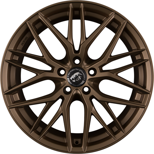 Damina Performance DM08 Bronze Matt Alufelge 8.5x20 Zoll ET45 LK 5x112 ML66.6
