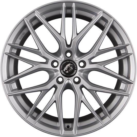 Damina Performance DM08 Silver Painted Alufelge 8.5x20 Zoll ET35 LK 5x112 ML66.6