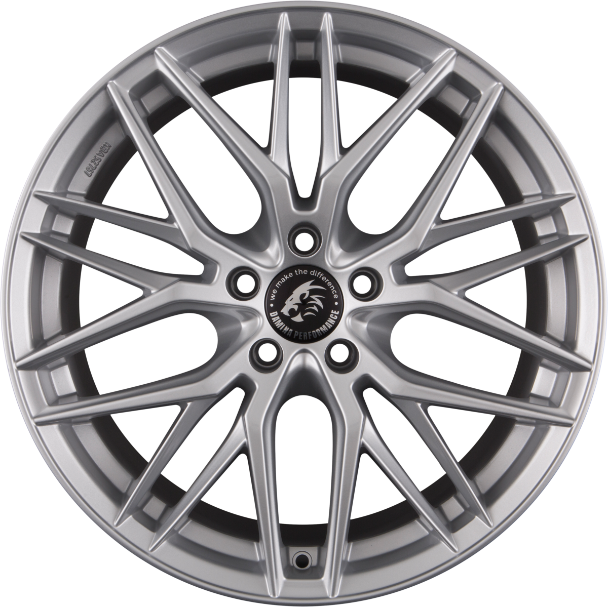 Damina Performance DM08 Silver Painted Alufelge 8.5x20 Zoll ET35 LK 5x112 ML66.6