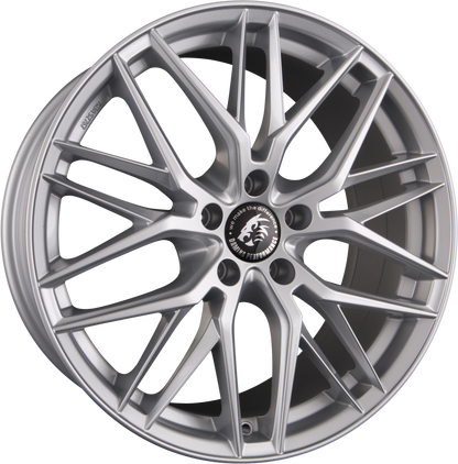 Damina Performance DM08 Silver Painted Alufelge 8.5x20 Zoll ET45 LK 5x112 ML66.6 – Bild 2