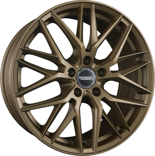 Raederwerk RW0.1 Bronze Matt Alufelge 8x18 Zoll ET45 LK 5x112 ML66.6 – Bild 2