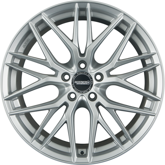 Raederwerk RW0.1 Silver Painted Alufelge 8x18 Zoll ET35 LK 5x112 ML66.6