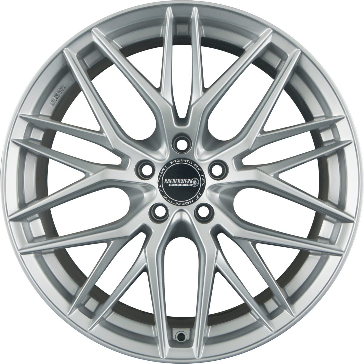 Raederwerk RW0.1 Silver Painted Alufelge 8x18 Zoll ET35 LK 5x112 ML66.6