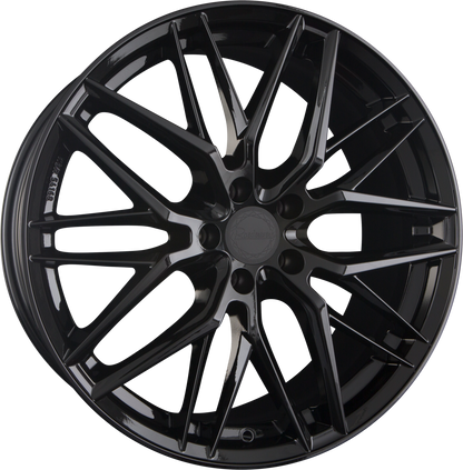 Raederwerk RW0.1 Black Painted Alufelge 8.5x19 Zoll ET45 LK 5x112 ML66.6 – Bild 2