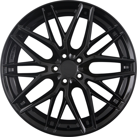 Raederwerk RW0.1 Black Painted Alufelge 8.5x19 Zoll ET35 LK 5x120 ML72.6