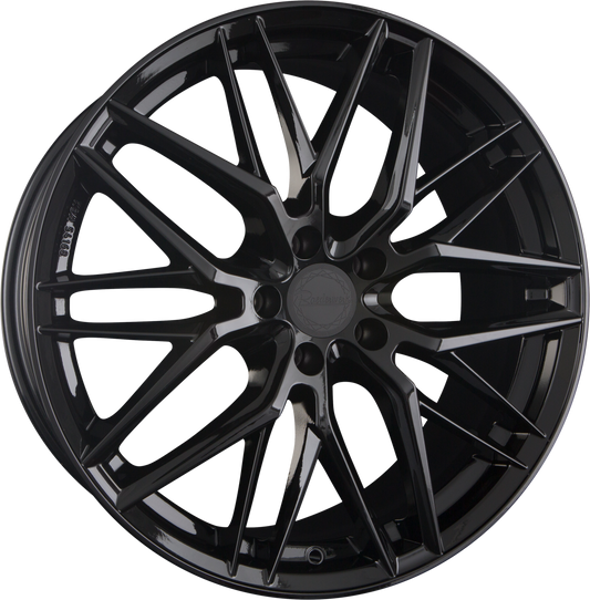 Raederwerk RW0.1 Black Painted Alufelge 8.5x19 Zoll ET35 LK 5x120 ML72.6 – Bild 2