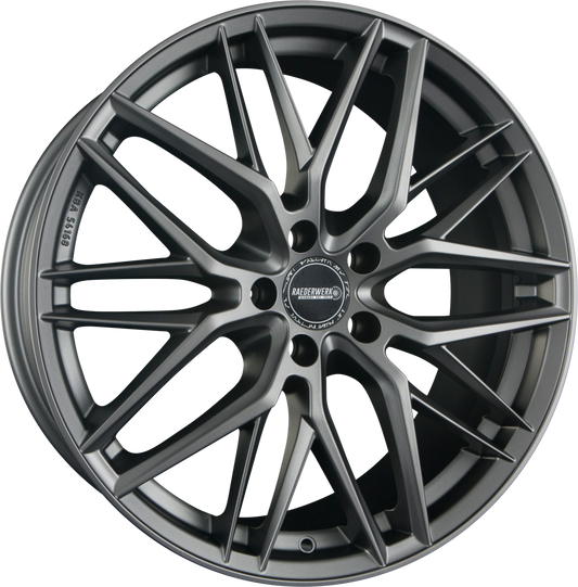Raederwerk RW0.1 Grey Matt Alufelge 8.5x19 Zoll ET35 LK 5x120 ML72.6 – Bild 2