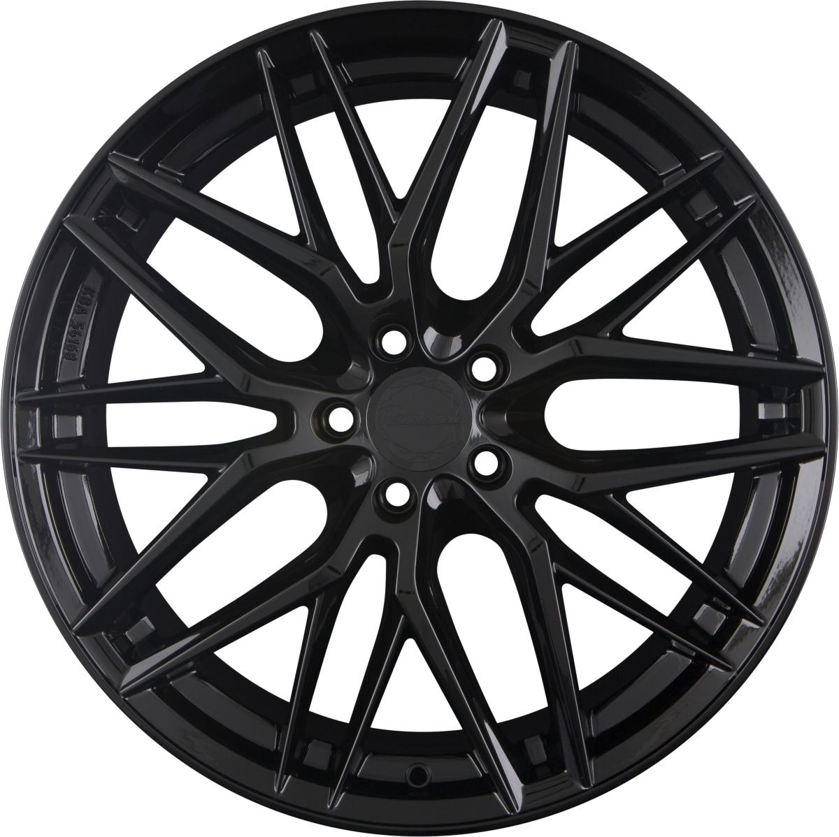 Raederwerk RW0.1 Black Painted Alufelge 8.5x20 Zoll ET30 LK 5x112 ML66.6