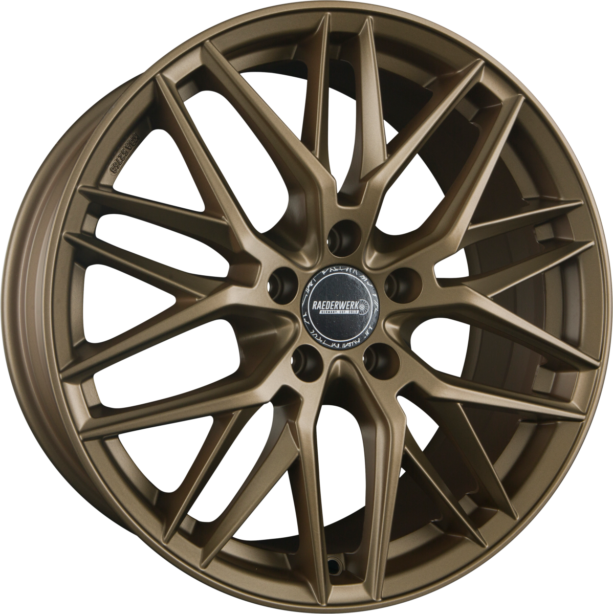Raederwerk RW0.1 Bronze Matt Alufelge 8.5x20 Zoll ET45 LK 5x112 ML66.6 – Bild 2