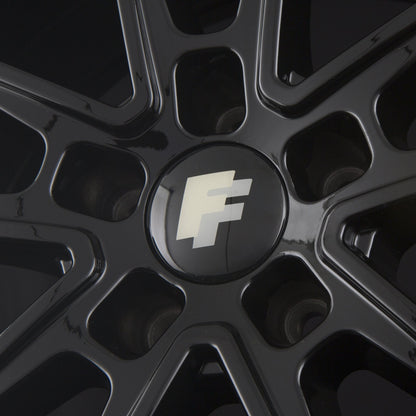 FF-Wheels FF01 Black Painted Alufelge 8.5x19 Zoll ET35 LK 5x112 ML66.6 – Bild 5