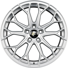 FF-Wheels FF01 Silver Painted Alufelge 8.5x19 Zoll ET45 LK 5x112 ML66.6