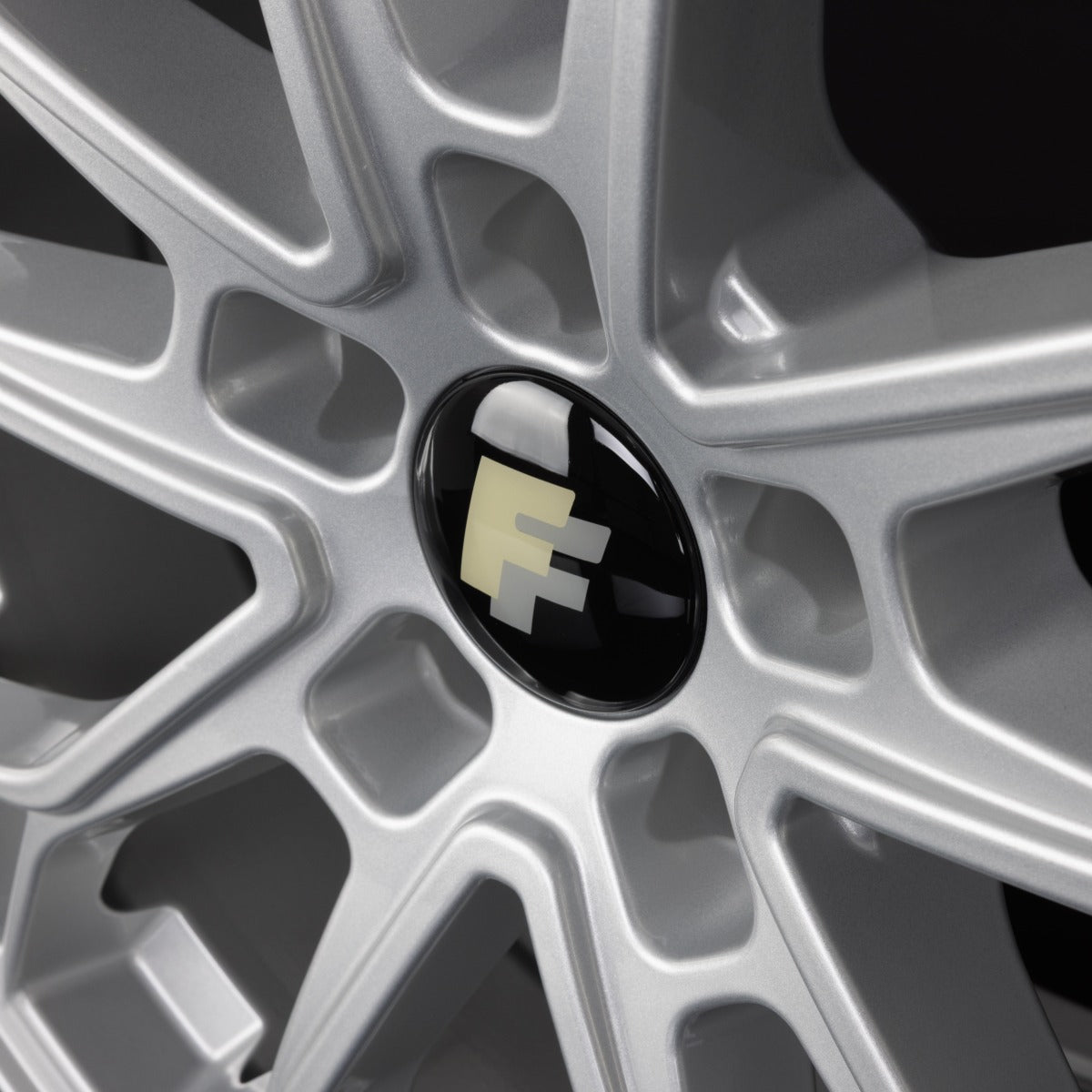FF-Wheels FF01 Silver Painted Alufelge 8.5x19 Zoll ET45 LK 5x112 ML66.6 – Bild 3