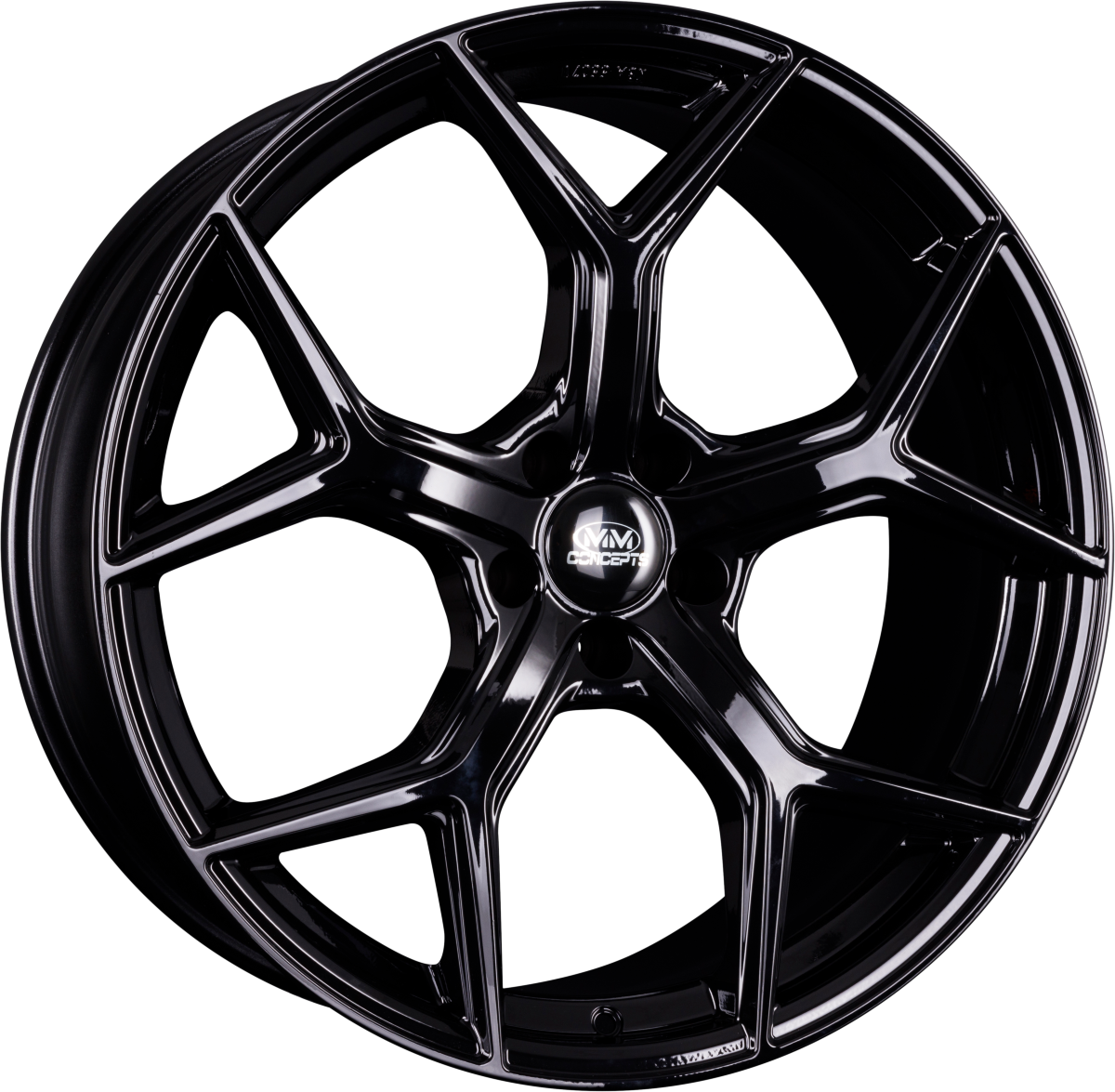 MM-Concepts MM08 Black Alufelge 9x21 Zoll ET30 LK 5x112 ML66.6 – Bild 2