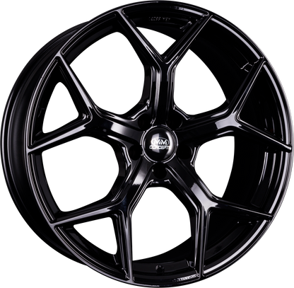 MM-Concepts MM08 Black Alufelge 9x21 Zoll ET30 LK 5x112 ML66.6 – Bild 2