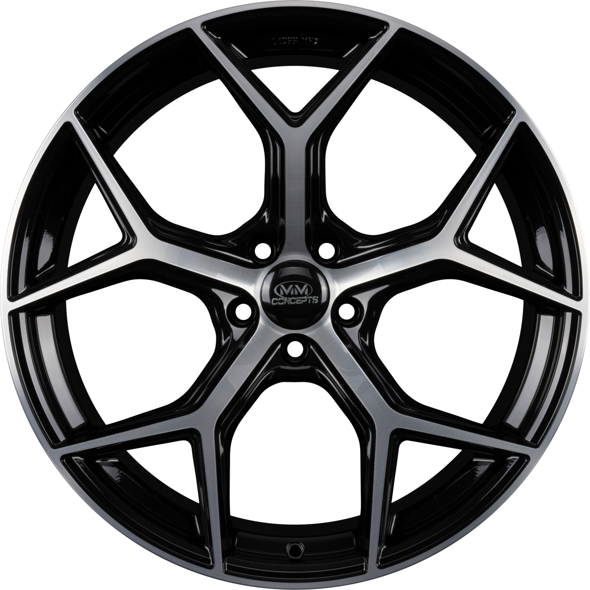 MM-Concepts MM08 Black Polished Alufelge 9x21 Zoll ET20 LK 5x112 ML66.6