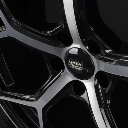 MM-Concepts MM08 Black Polished Alufelge 9x21 Zoll ET20 LK 5x112 ML66.6 – Bild 3