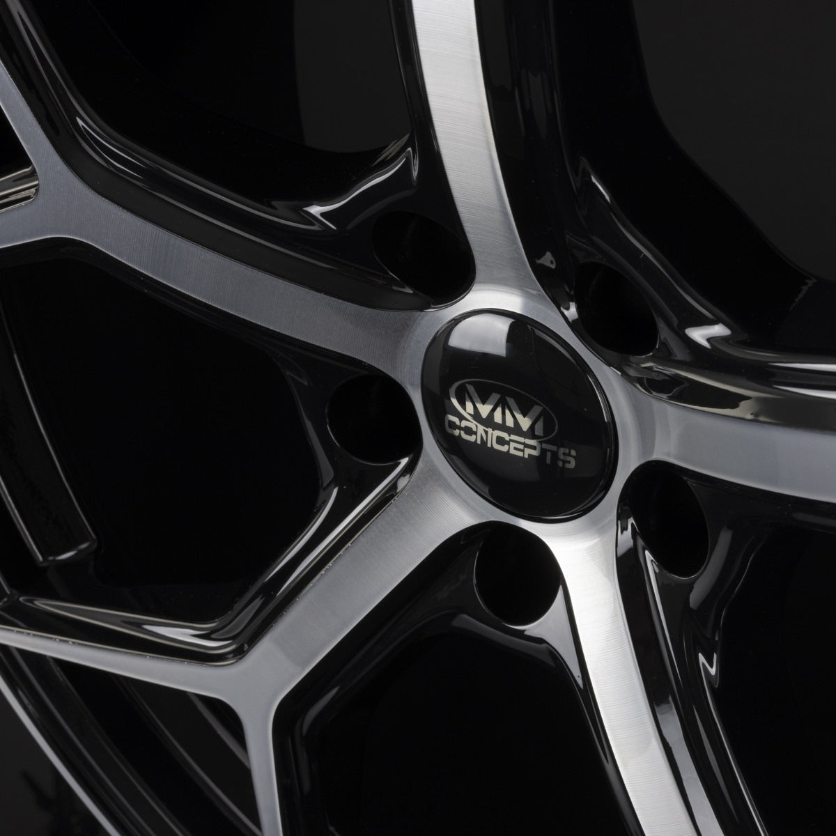MM-Concepts MM08 Black Polished Alufelge 9x21 Zoll ET30 LK 5x112 ML66.6 – Bild 3