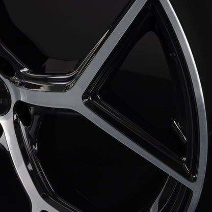 MM-Concepts MM08 Black Polished Alufelge 9x21 Zoll ET30 LK 5x112 ML66.6 – Bild 4