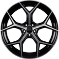 MM-Concepts MM08 Black Polished Alufelge 9x21 Zoll ET38 LK 5x112 ML66.6