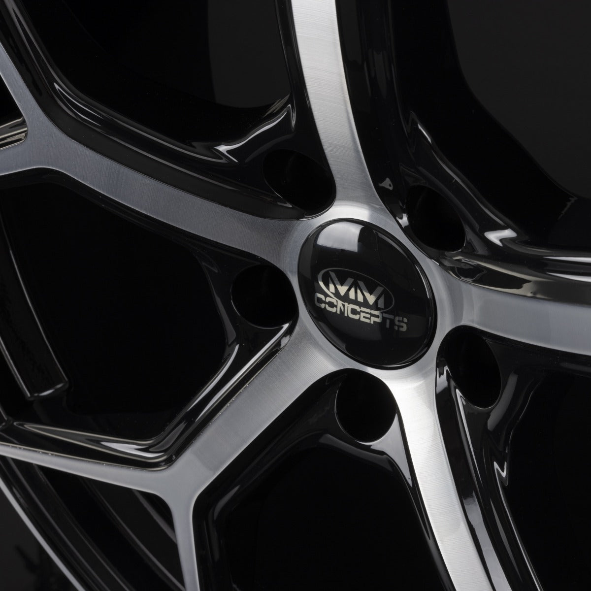 MM-Concepts MM08 Black Polished Alufelge 9x21 Zoll ET38 LK 5x112 ML66.6 – Bild 3