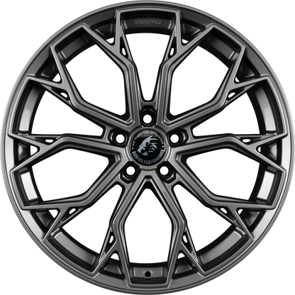 Damina Performance DM18 Anthracite Alufelge 8x18 Zoll ET30 LK 5x112 ML72.6