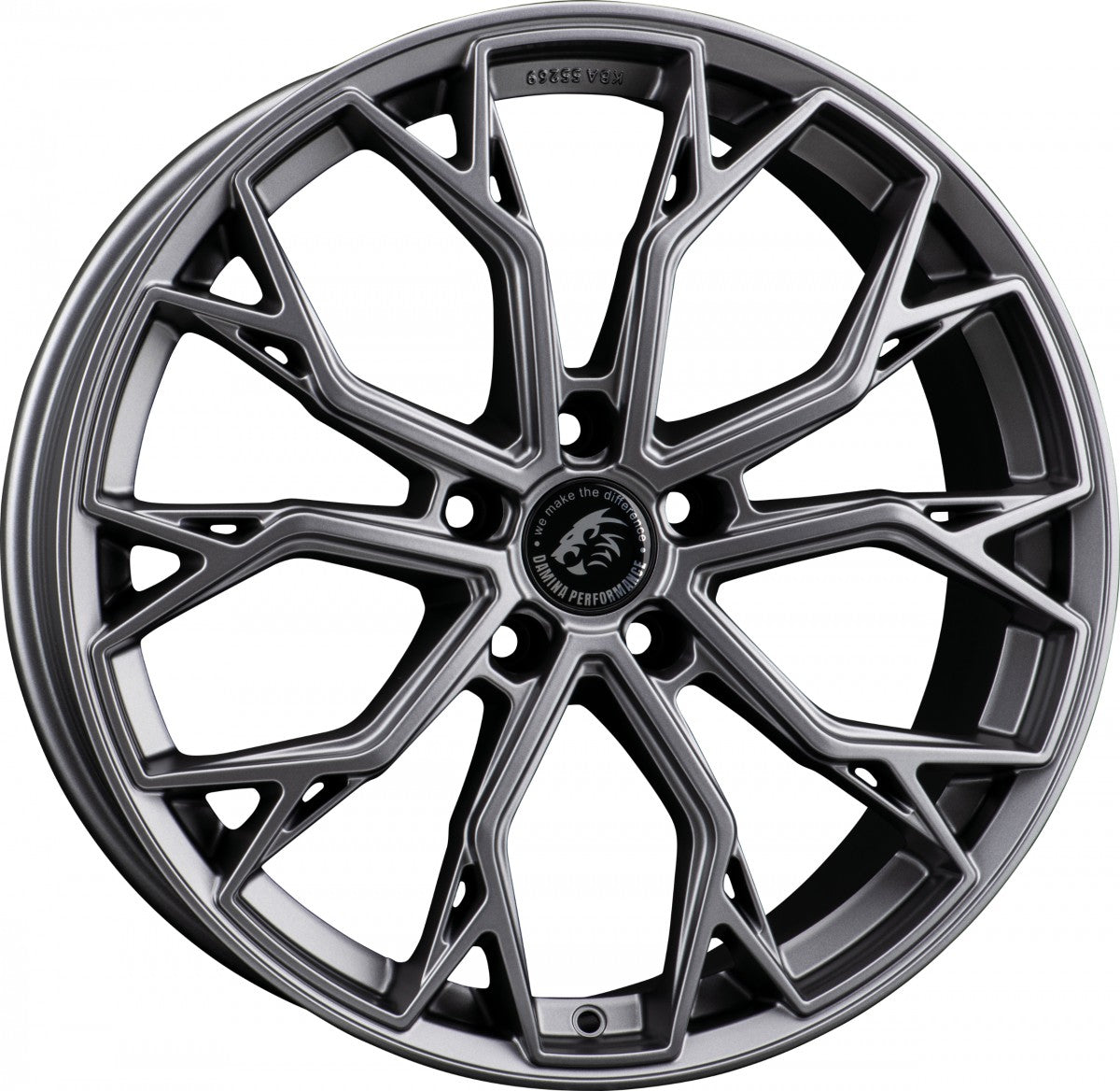 Damina Performance DM18 grey matt Alufelge 8.5x19 Zoll ET30 LK 5x112 ML72.6