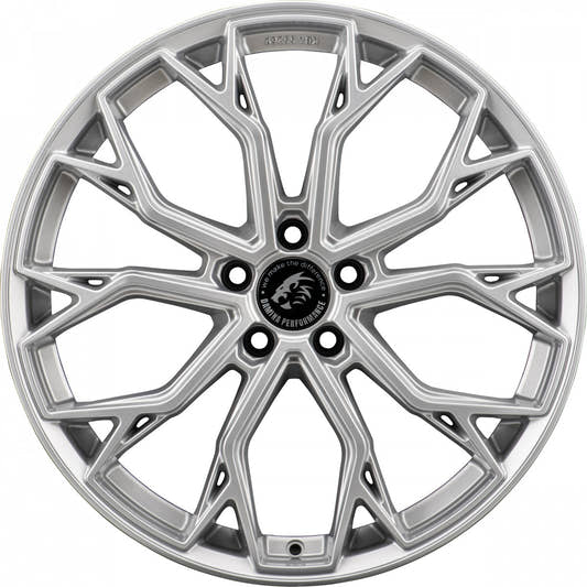 Damina Performance DM18 Hyper Silver Alufelge 8.5x19 Zoll ET45 LK 5x112 ML66.6 – Bild 2