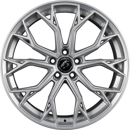 Damina Performance DM18 Hyper Silver Alufelge 8.5x19 Zoll ET35 LK 5x120 ML72.6