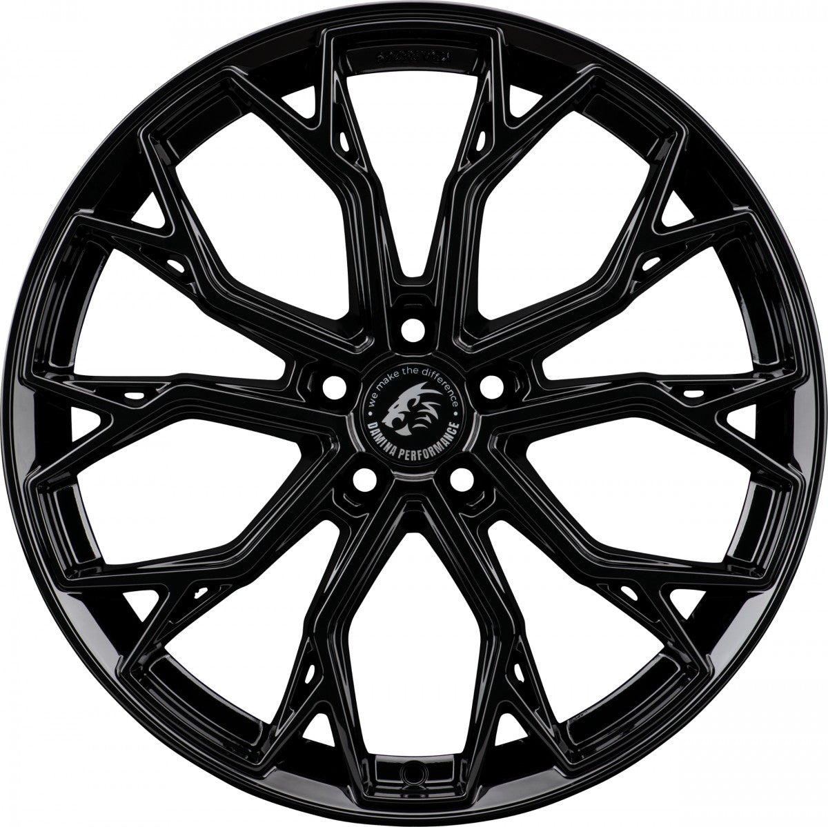 Damina Performance DM18 black painted Alufelge 8.5x20 Zoll ET35 LK 5x112 ML66.6 – Bild 2