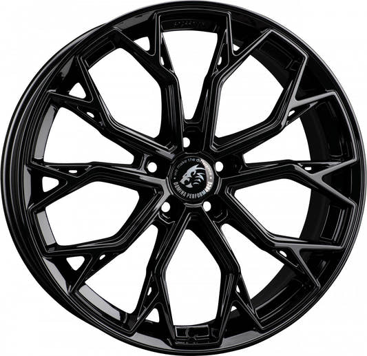 Damina Performance DM18 black painted 8.5x20 ET45 - LK5/112 ML66.6