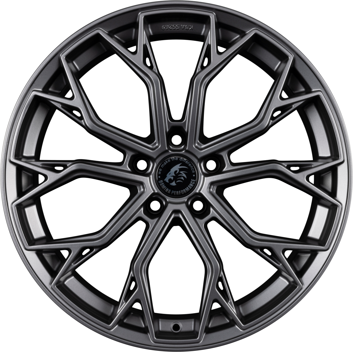 Damina Performance DM18 Grey Matt Alufelge 8.5x20 Zoll ET30 LK 5x112 ML66.6