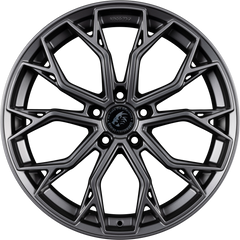 Damina Performance DM18 Grey Matt Alufelge 8.5x20 Zoll ET35 LK 5x112 ML66.6