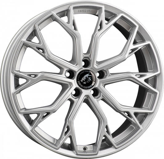 Damina Performance DM18 Hyper Silver Alufelge 8.5x20 Zoll ET35 LK 5x112 ML66.6