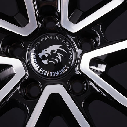 Damina Performance DM20 Black Polished Alufelge 8.5x19 Zoll ET35 LK 5x120 ML72.6 – Bild 4