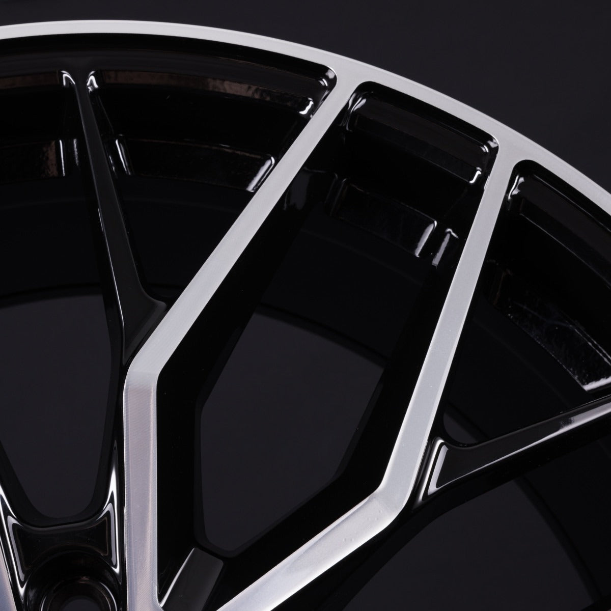 Damina Performance DM20 Black Polished Alufelge 8.5x19 Zoll ET35 LK 5x120 ML72.6 – Bild 5