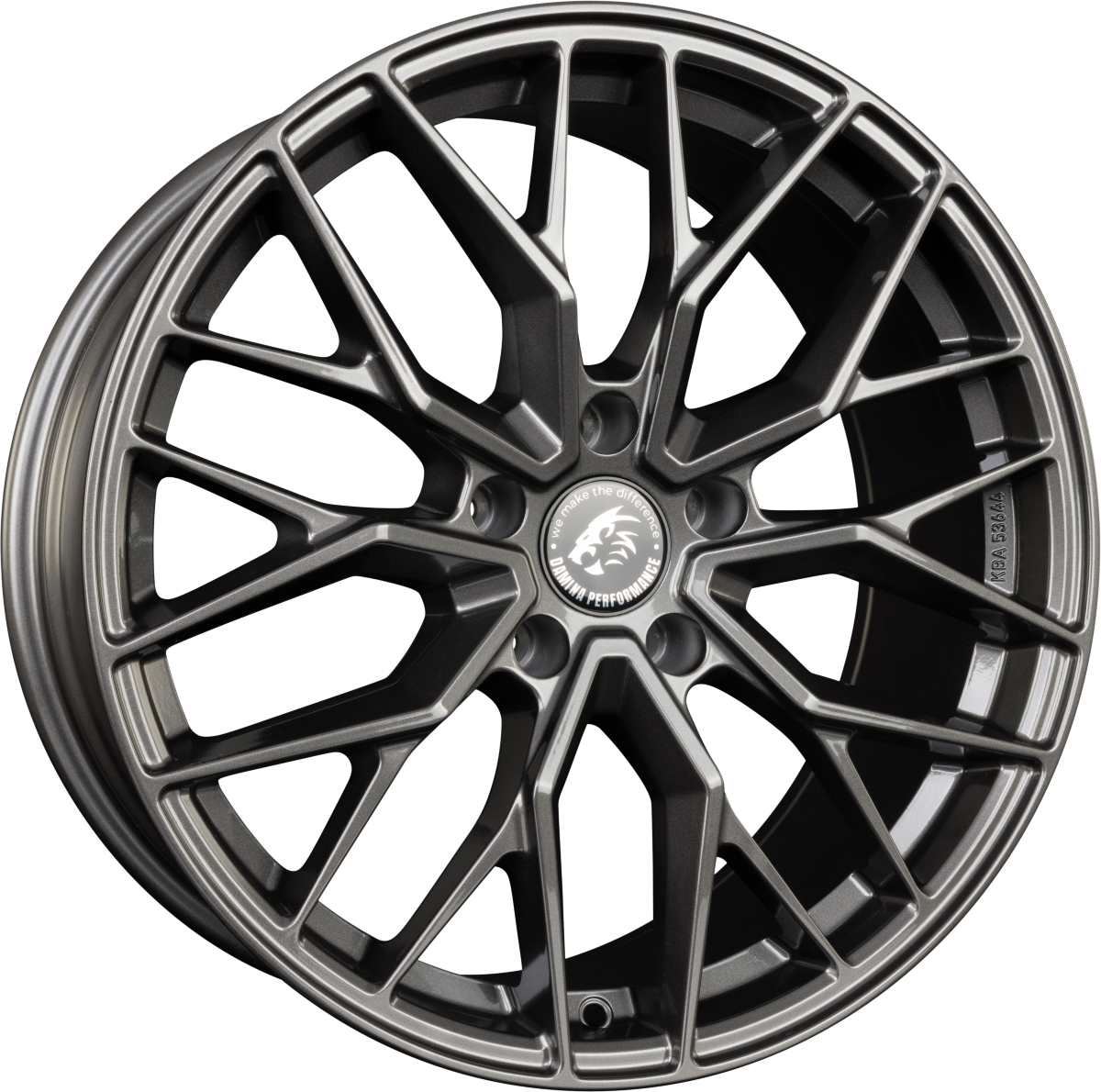 Damina Performance DM20 Anthrazit Alufelge 8.5x19 Zoll ET35 LK 5x120 ML72.6 – Bild 2